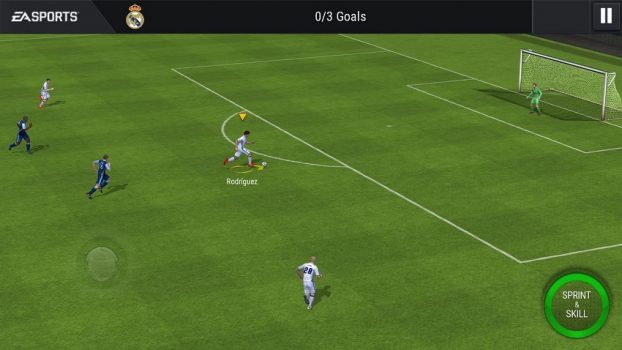 спортивная игра FIFA Mobile