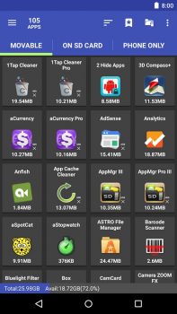 программа AppMgr III (App 2 SD)