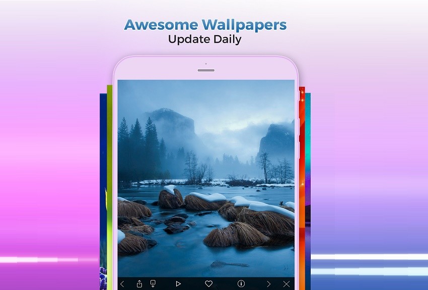 программа Cool Wallpapers HD для телефона