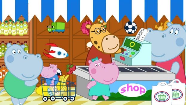 детская развивающая игра Kids Supermarket на телефон