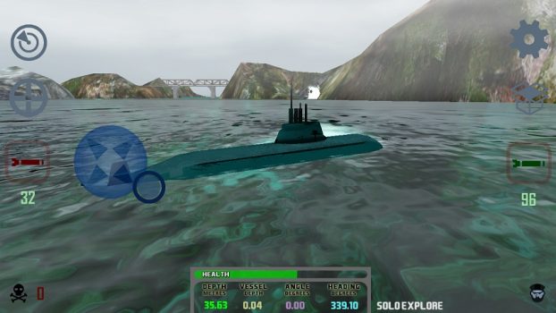 Игра 3D Submarine Sim MMO для телефона