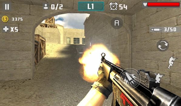 скачать игру Gun Shot Fire War шутер на андроид