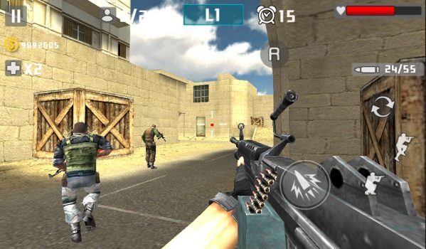 игра Gun Shot Fire War на андроид стрельба